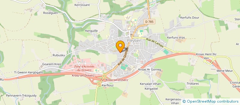 localisation de l'entreprise AIGLE ROYAL ASSISTANCE à PLEYBEN
