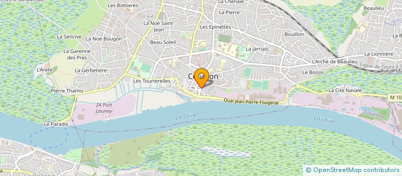localisation de l'entreprise AIGLE - TRANSIT SERVICES à COUERON