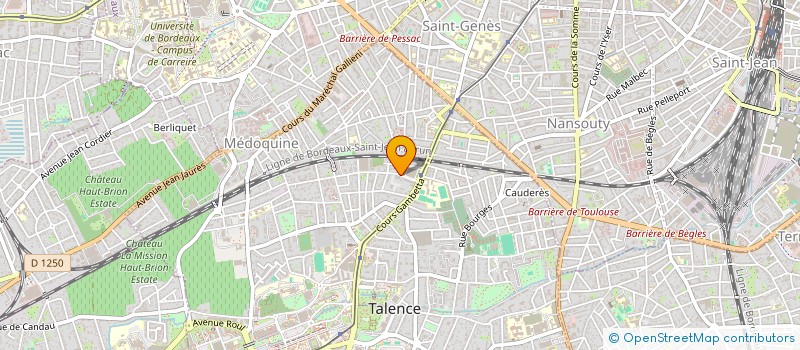localisation de l'entreprise AIGLE VASTE à TALENCE