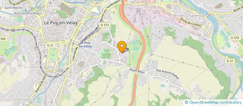 localisation de l'entreprise AIGLES à LE PUY-EN-VELAY