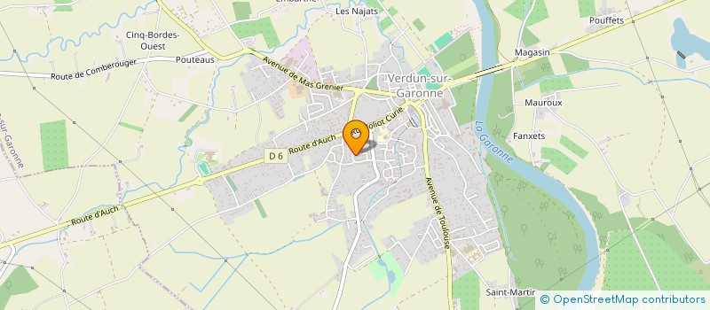 localisation de l'entreprise AIGLES SERVICES  VERDUN-SUR-GARONNE