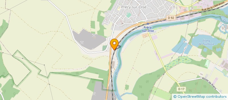 localisation de l'entreprise AIGLON à PRECY-SUR-OISE