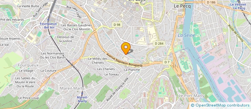 localisation de l'entreprise AIGNEVILLE MSL-L  SAINT-GERMAIN-EN-LAYE