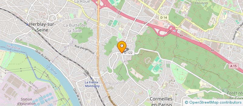 localisation de l'entreprise AIGO CONSTRUCTION à MONTIGNY-LES-CORMEILLES