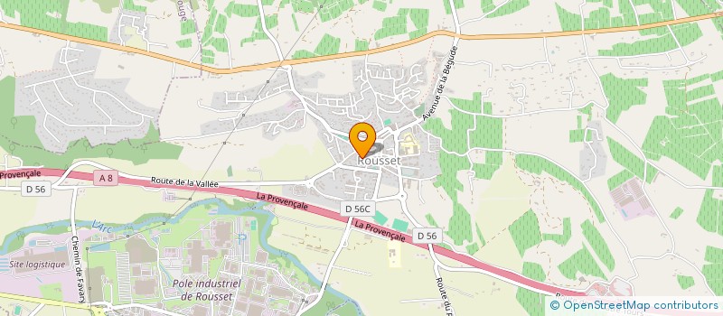 localisation de l'entreprise AIGO VIVO  ROUSSET