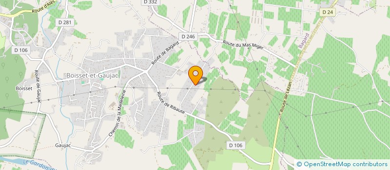 localisation de l'entreprise AIGOIN IMMOBILIER  BOISSET-ET-GAUJAC