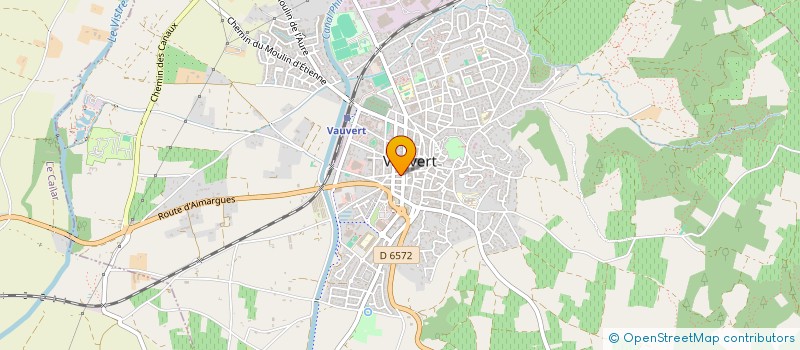 localisation de l'entreprise AIGON à VAUVERT