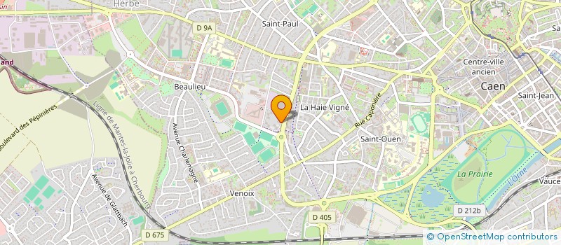 localisation de l'entreprise AIGU MIDDLE BASS à CAEN