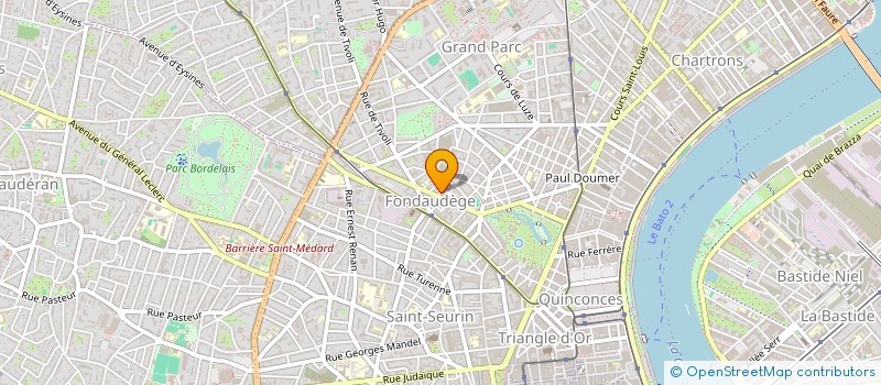 localisation de l'entreprise AIGUA  BORDEAUX