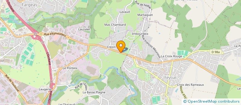 localisation de l'entreprise AIGUEPERSE à FEYTIAT