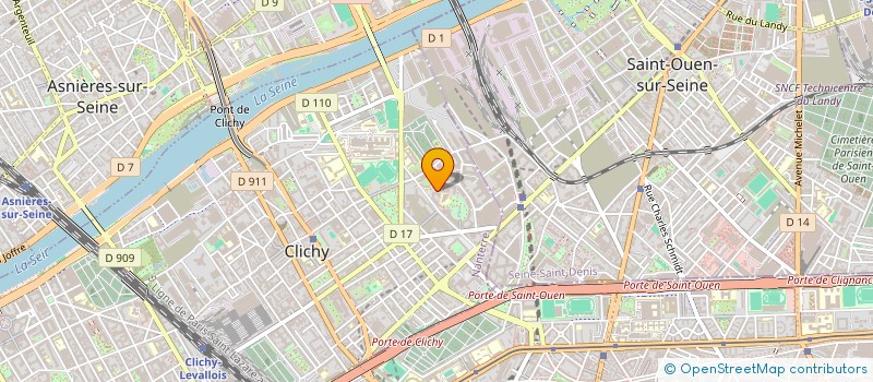 localisation de l'entreprise AIGUILLAGES  CLICHY