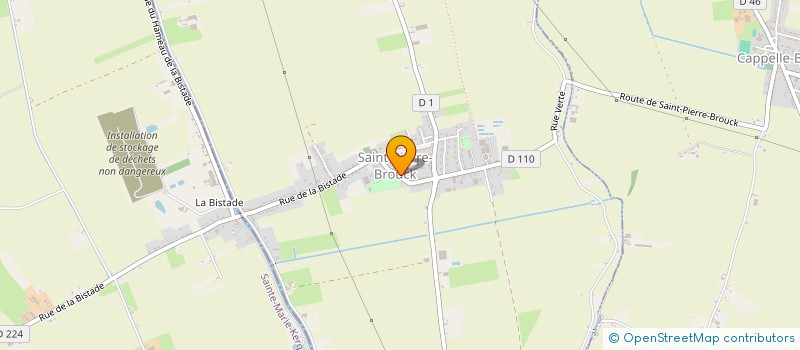 localisation de l'entreprise AIGUILLES ET COMPAGNIE  SAINT-PIERRE-BROUCK