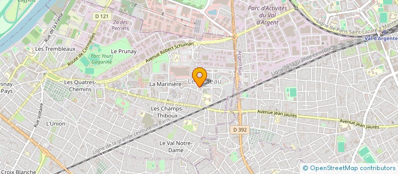 localisation de l'entreprise AIH TRANS à SARTROUVILLE