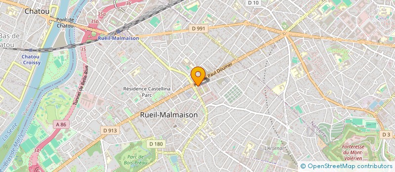 localisation de l'entreprise AIHROP à RUEIL-MALMAISON
