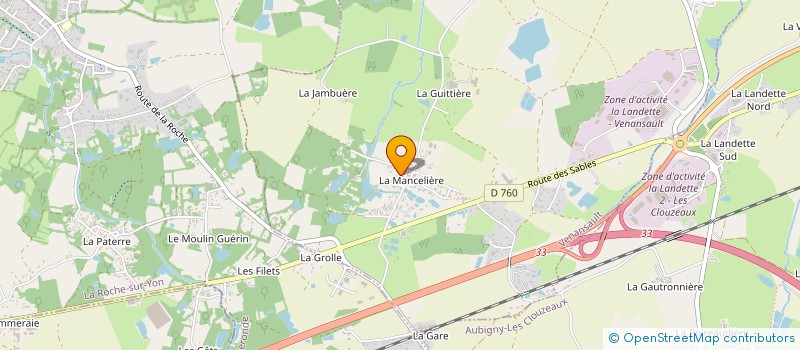 localisation de l'entreprise AIITECK  VENANSAULT