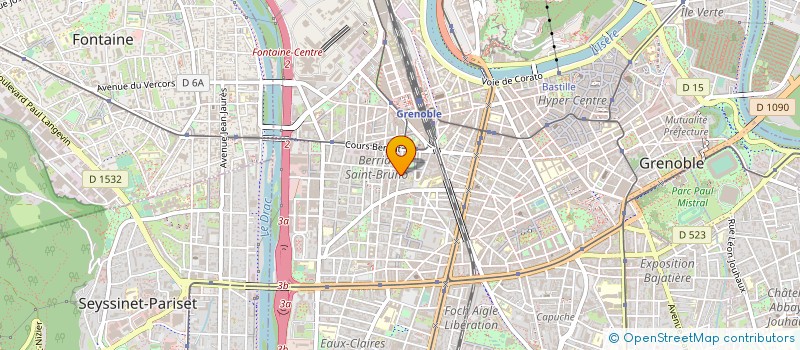 localisation de l'entreprise AIJOO à GRENOBLE