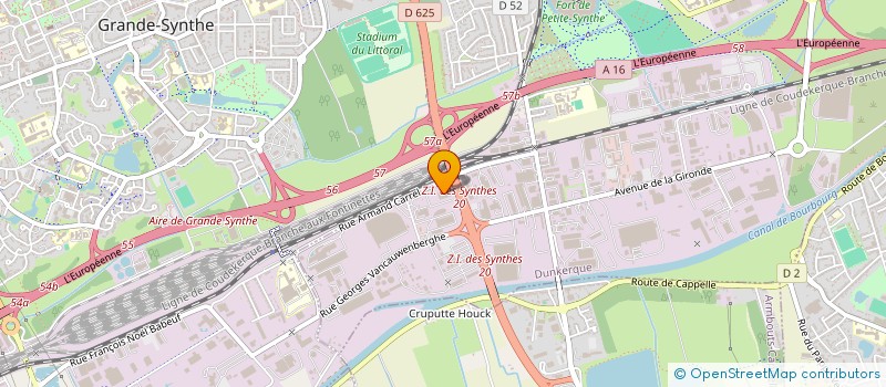 localisation de l'entreprise AIK à DUNKERQUE
