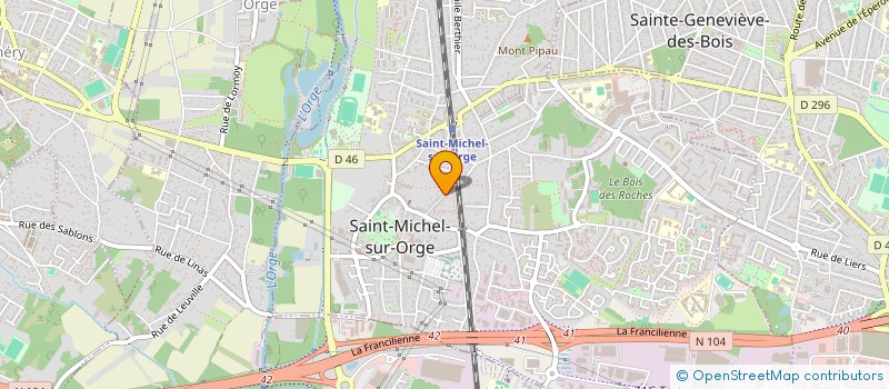 localisation de l'entreprise AIKAN à SAINT-MICHEL-SUR-ORGE