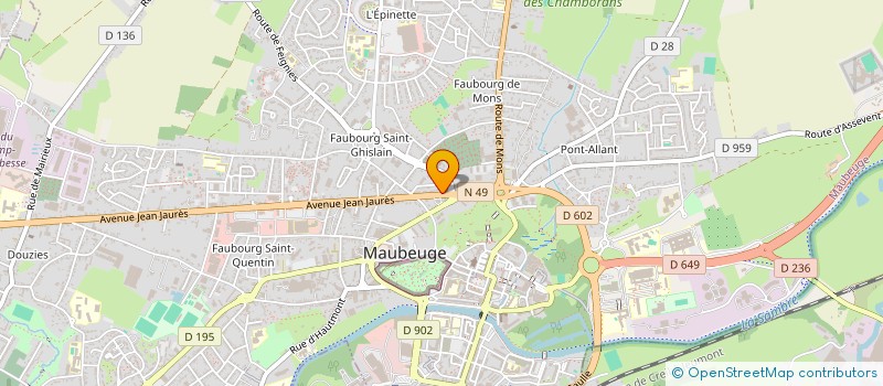 localisation de l'entreprise AIKANABGOURI à MAUBEUGE