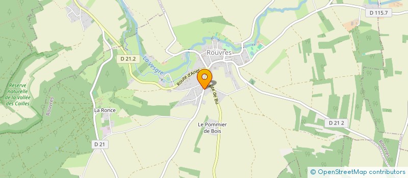 localisation de l'entreprise 'AIKI-ADVENTURE'. à ROUVRES