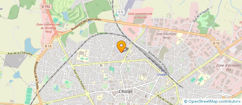 localisation de l'entreprise AIKI CLUB DU PLANTY ENS ARTS MARTIAUX à CHOLET