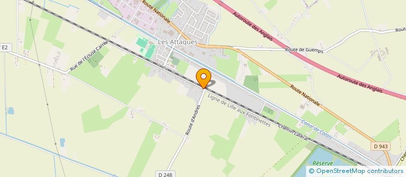 localisation de l'entreprise AIKI GOSHIN DO ATTAQUOIS  LES ATTAQUES