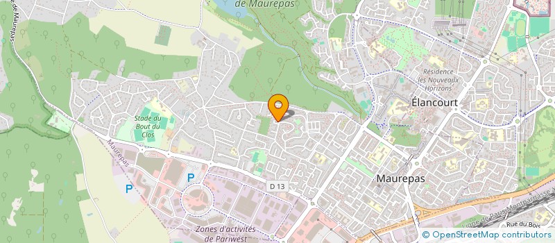 localisation de l'entreprise AIKI TAI DO CLUB DE MAUREPAS  MAUREPAS