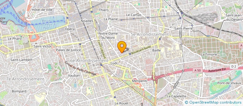 localisation de l'entreprise AIKI VU DAO - AKA CLUB (AKVD-AKA CLUB) à MARSEILLE