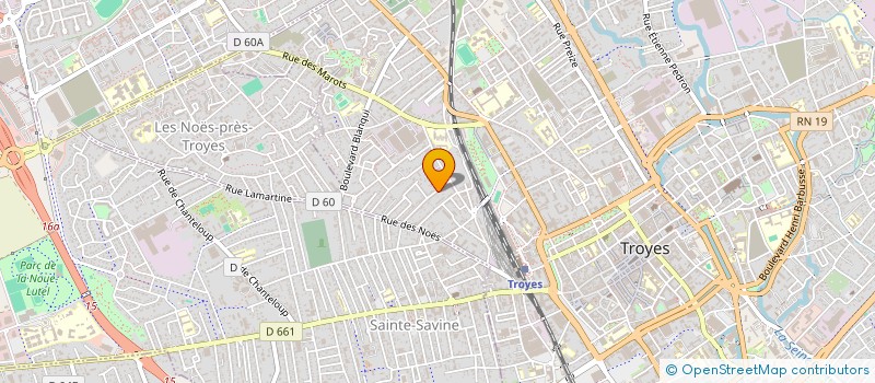 localisation de l'entreprise AIKI3 à TROYES