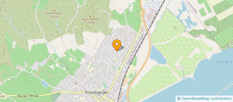 localisation de l'entreprise AIKIBUDO FRONTIGNAN à FRONTIGNAN