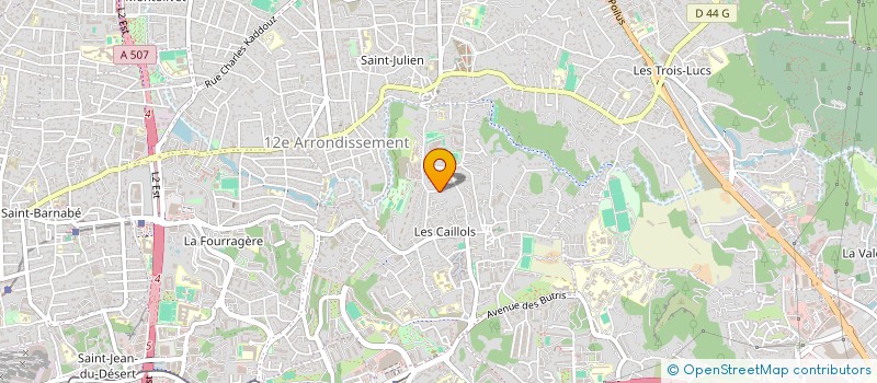 localisation de l'entreprise AIKIDJO à MARSEILLE