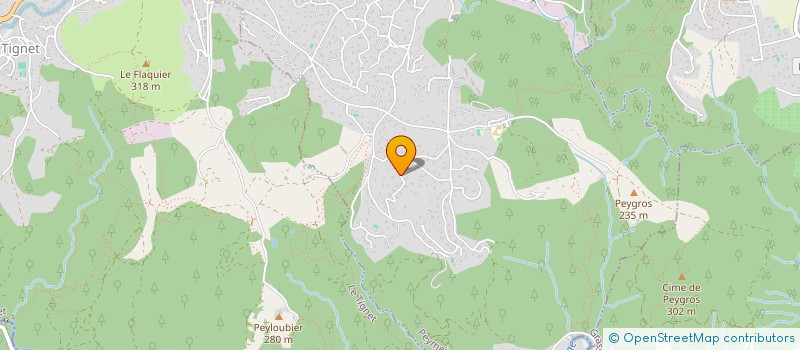 localisation de l'entreprise AIKIDO 06 PEYMEINADE, PAYS DE GRASSE  PEYMEINADE