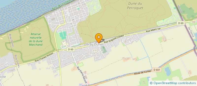 localisation de l'entreprise AIKIDO BRAY-DUNES à BRAY-DUNES