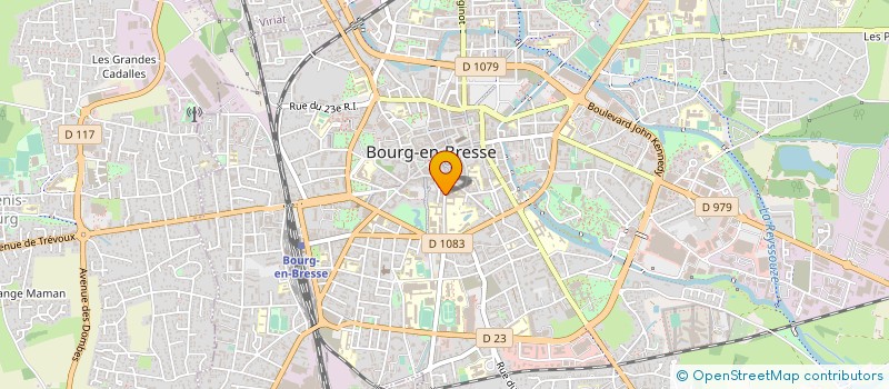 localisation de l'entreprise AIKIDO BRESSAN à BOURG-EN-BRESSE