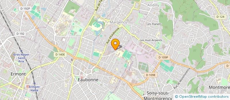 localisation de l'entreprise AIKIDO BUDO EAUBONNE - CSME à EAUBONNE