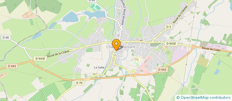 localisation de l'entreprise AIKIDO CHATEAUMEILLANT  CHATEAUMEILLANT