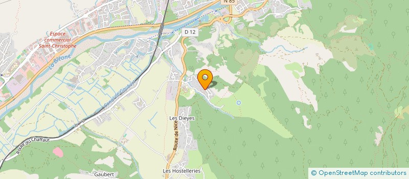 localisation de l'entreprise AIKIDO CLUB  DIGNE-LES-BAINS