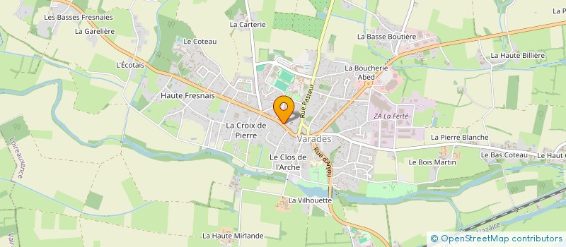 localisation de l'entreprise AIKIDO CLUB ASSOCIATIF VARADAIS  LOIREAUXENCE