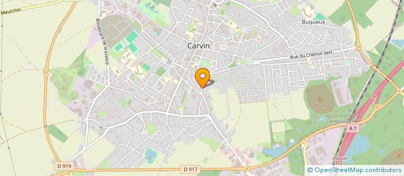 localisation de l'entreprise AIKIDO CLUB CARVIN  CARVIN