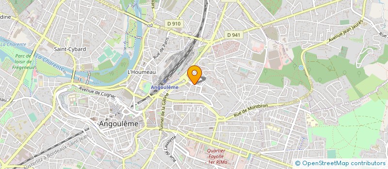 localisation de l'entreprise AIKIDO CLUB D ANGOULEME à ANGOULEME