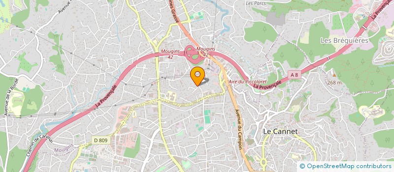 localisation de l'entreprise AIKIDO CLUB DE MOUGINS à MOUGINS