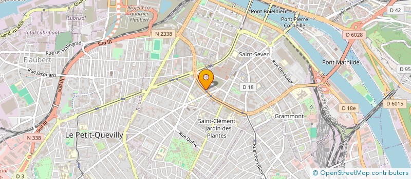 localisation de l'entreprise AIKIDO CLUB DE ROUEN à ROUEN