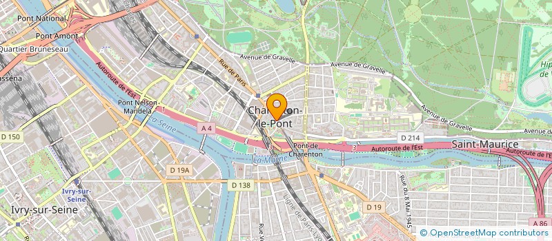 localisation de l'entreprise AIKIDO CLUB DECHARENTON à CHARENTON-LE-PONT