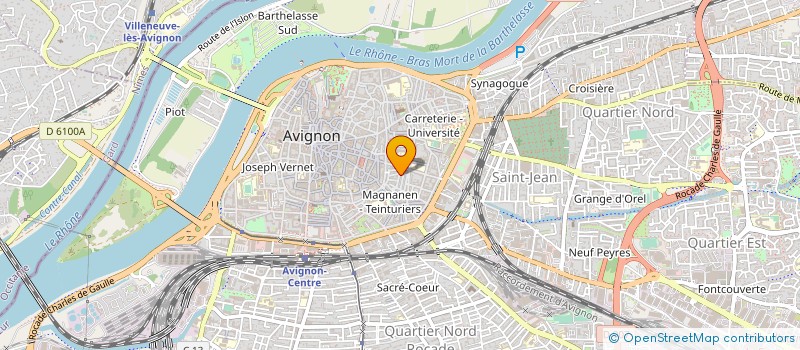 localisation de l'entreprise AIKIDO CLUB DU CENTRE à AVIGNON