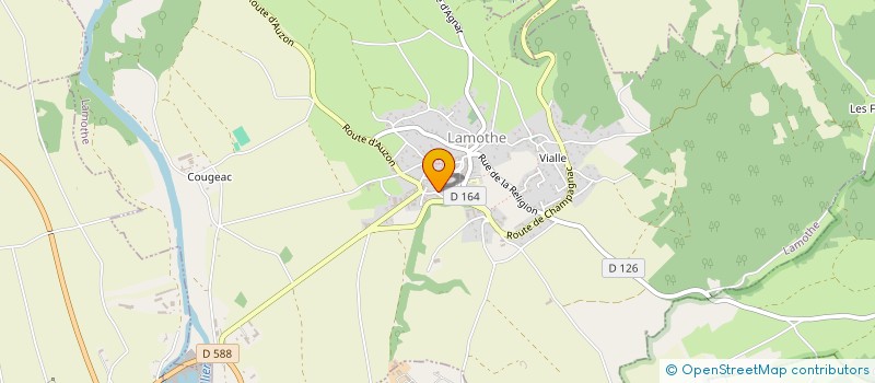 localisation de l'entreprise AIKIDO CLUB DU PAYS BRIVADOIS  LAMOTHE