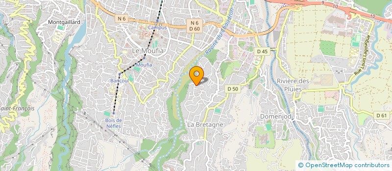 localisation de l'entreprise AIKIDO CLUB DYONISIEN - A.C.D.  SAINT-DENIS