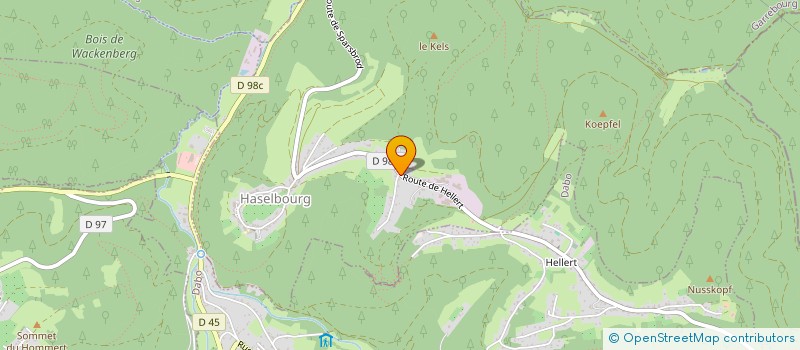 localisation de l'entreprise AIKIDO CLUB HASELBOURG  HASELBOURG