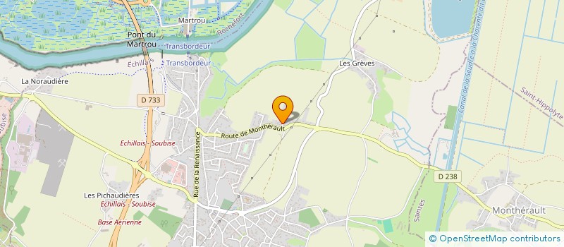 localisation de l'entreprise AIKIDO CLUB ROCHEFORTAIS  ECHILLAIS