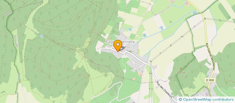 localisation de l'entreprise AIKIDO CLUB TOULOIS  PAGNEY-DERRIERE-BARINE