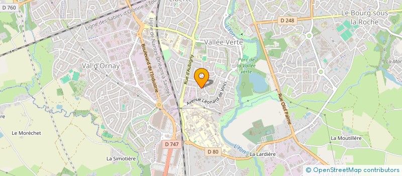 localisation de l'entreprise AIKIDO CLUB YONNAIS à LA ROCHE-SUR-YON